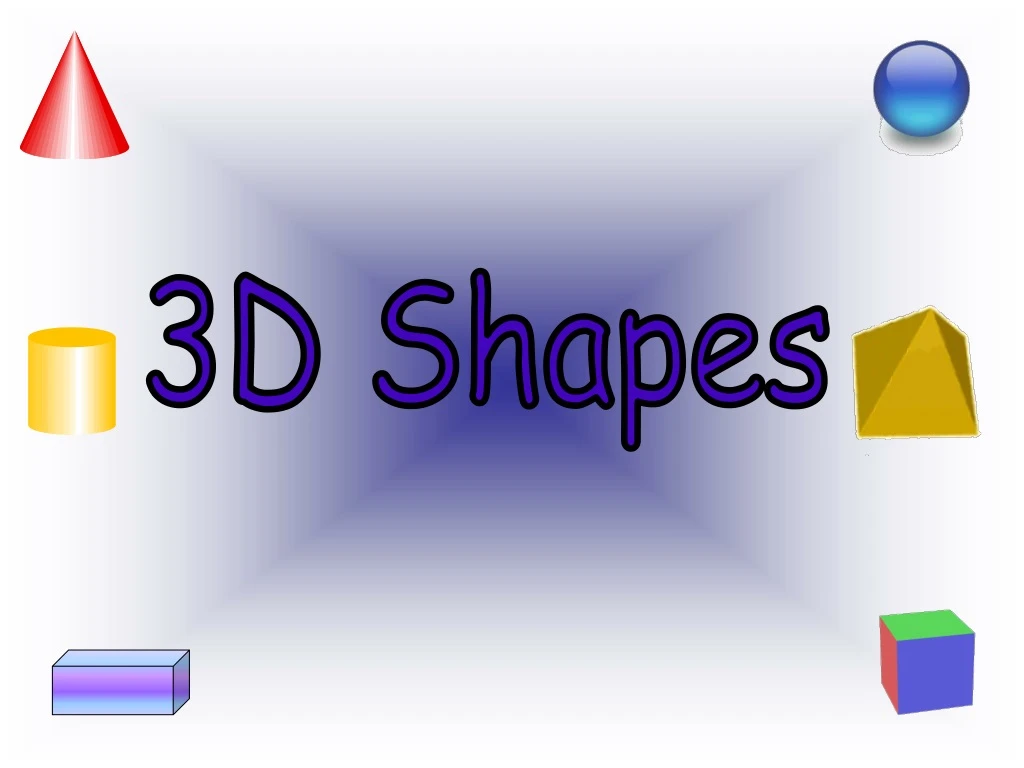 3d shapes