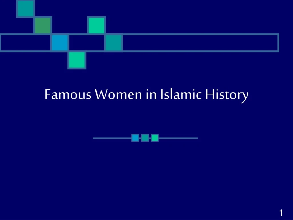 famous women in islamic history