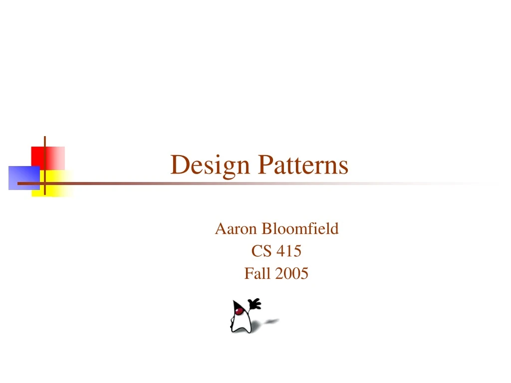 design patterns