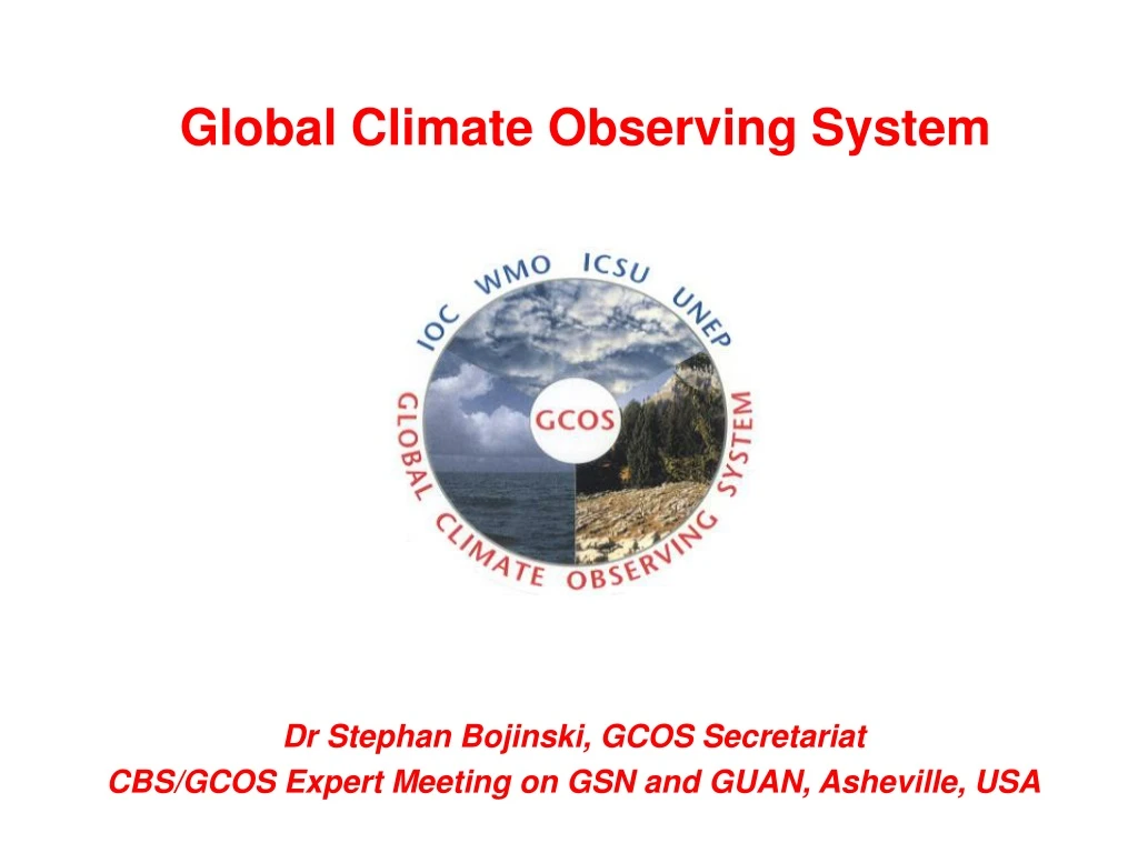 global climate observing system