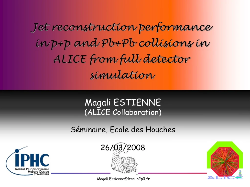 jet reconstruction performance