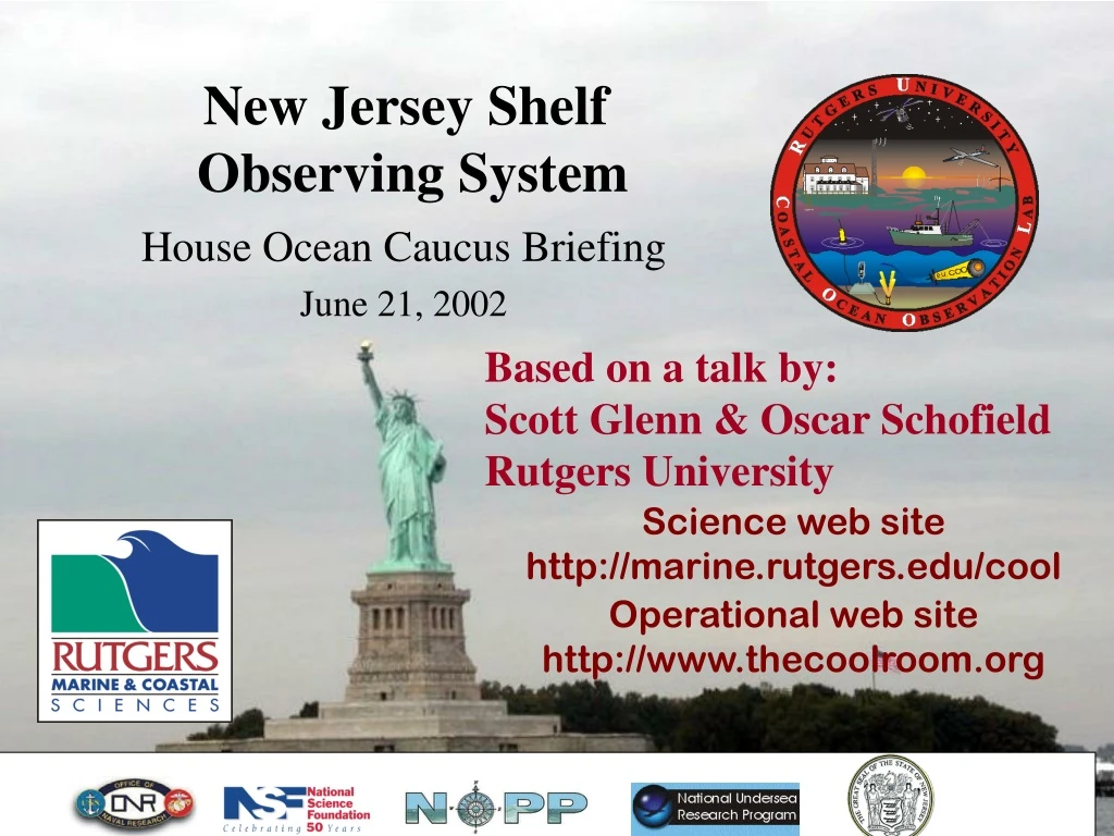 new jersey shelf observing system