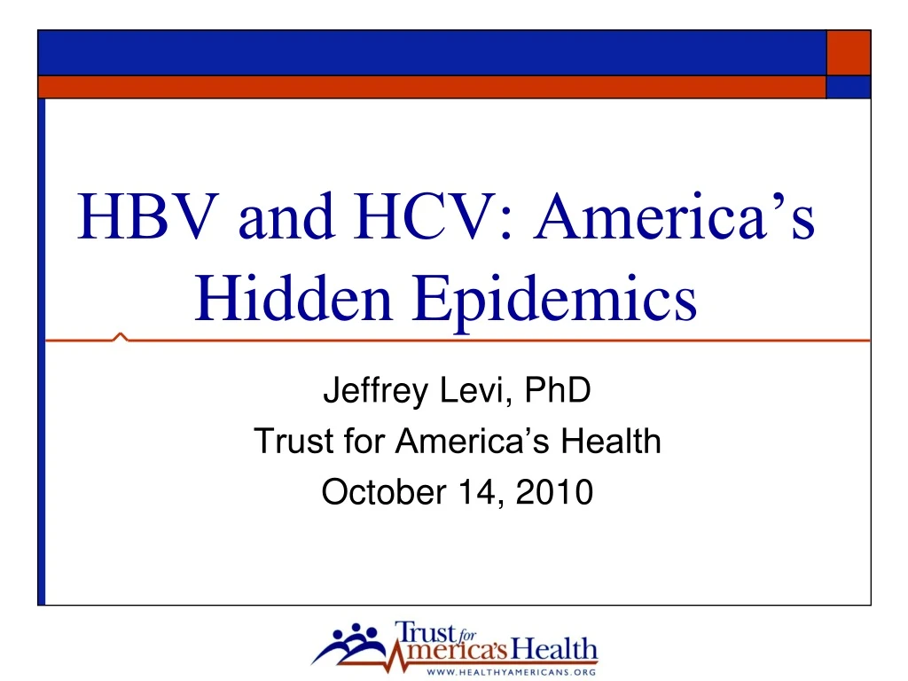 hbv and hcv america s hidden epidemics