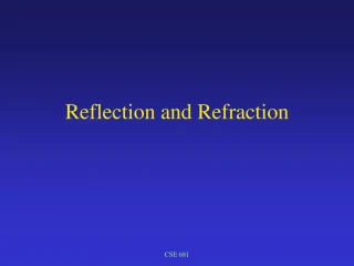 PPT - Reflection and Refraction PowerPoint Presentation, free download ...