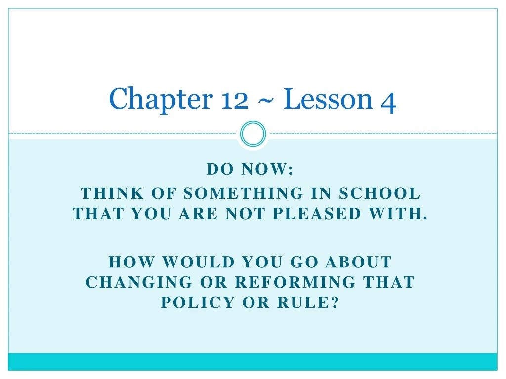 chapter 12 lesson 4