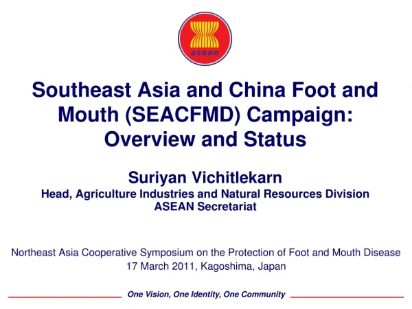 Northeast Asia Cooperative Symposium on the Protection of Foot and Mouth Disease