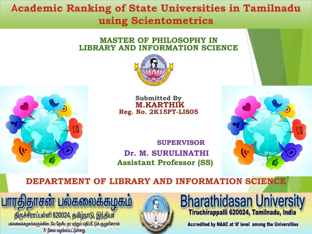 a cademic ranking of state universities