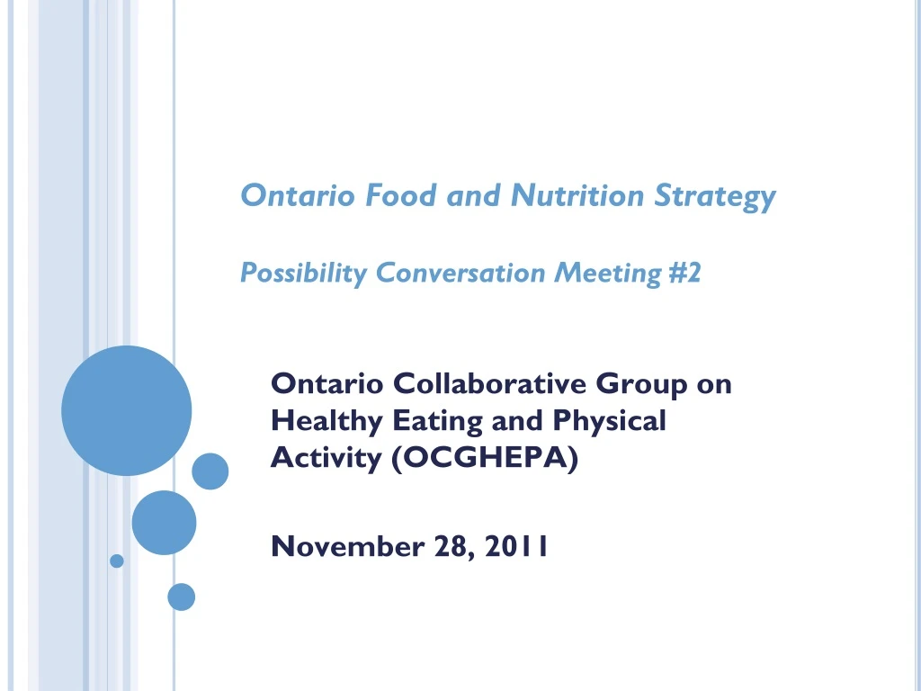 ontario food and nutrition strategy possibility conversation meeting 2