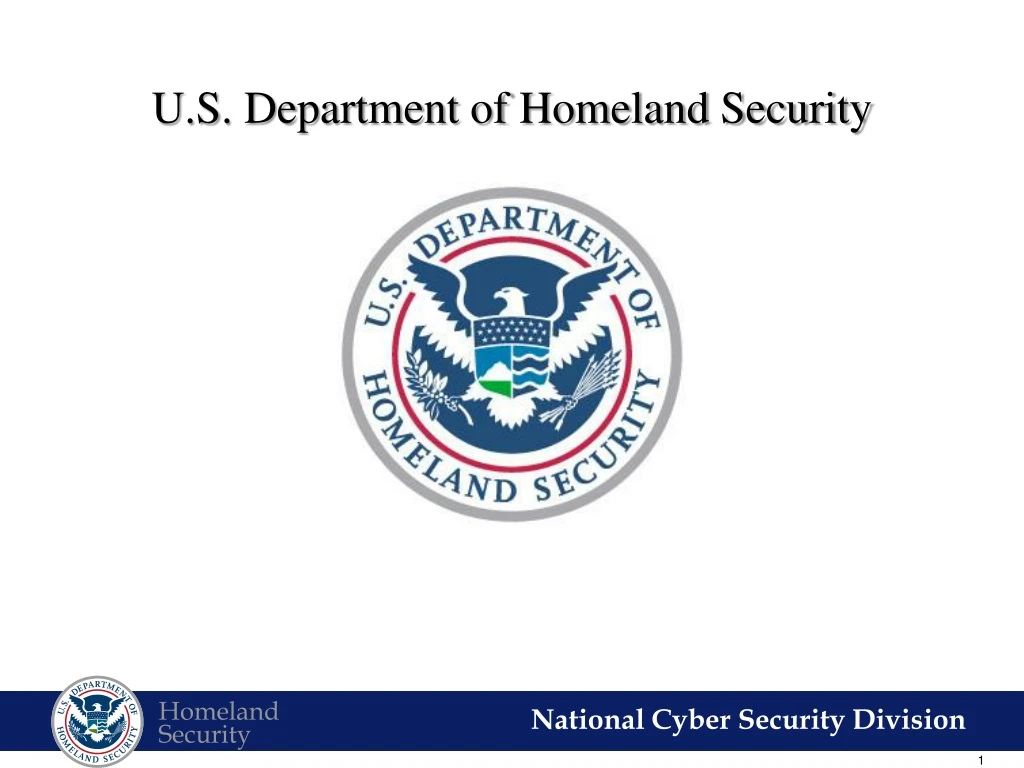 u s department of homeland security