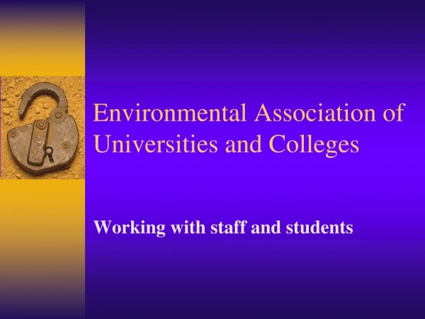 Environmental Association of Universities and Colleges