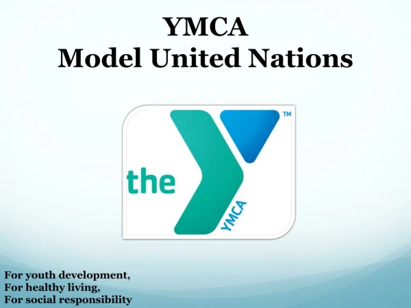 YMCA  Model United Nations