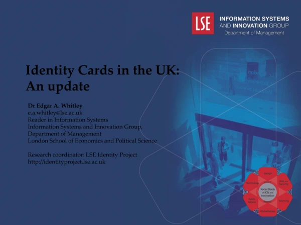 Identity Cards in the UK: An update