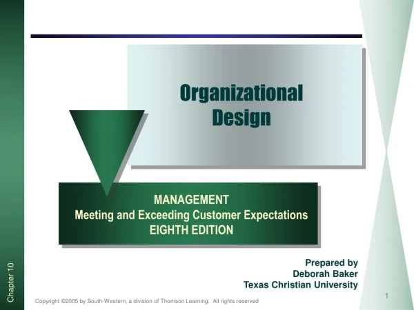 Organizational Design