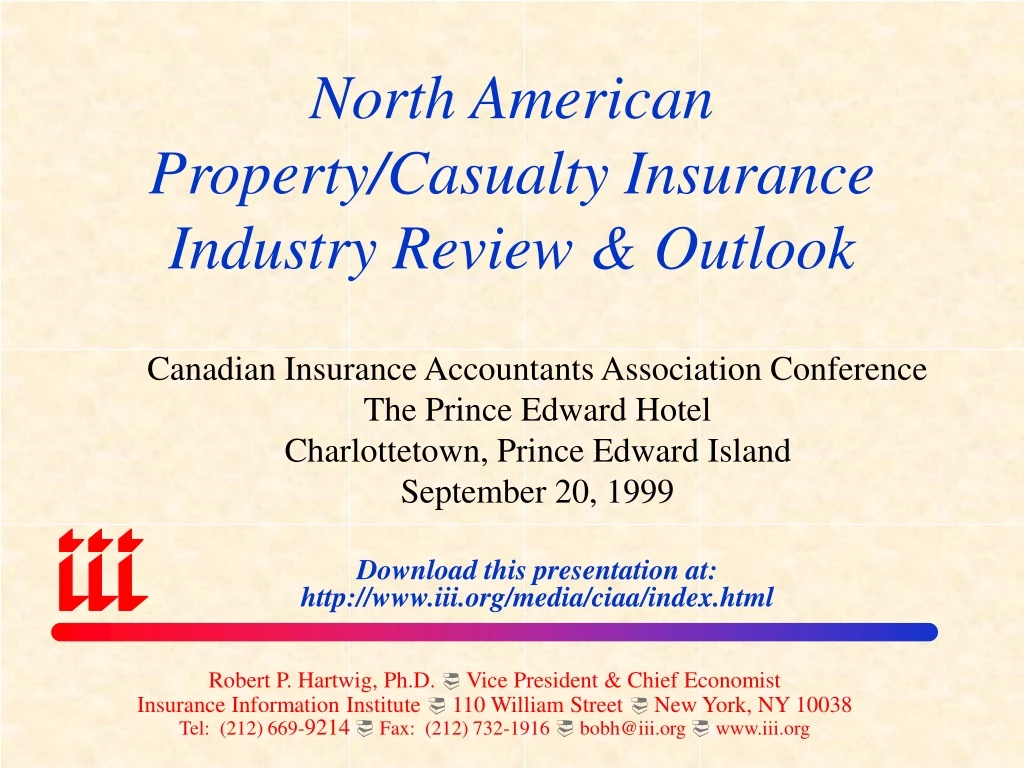 north american property casualty insurance industry review outlook