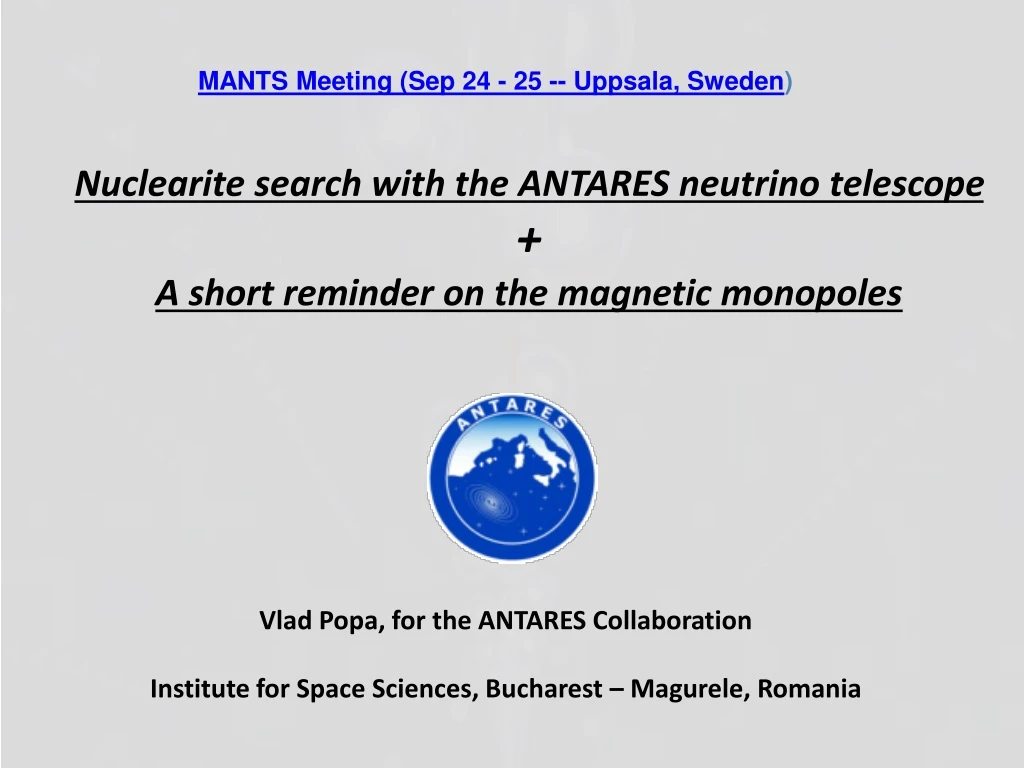 mants meeting sep 24 25 uppsala sweden