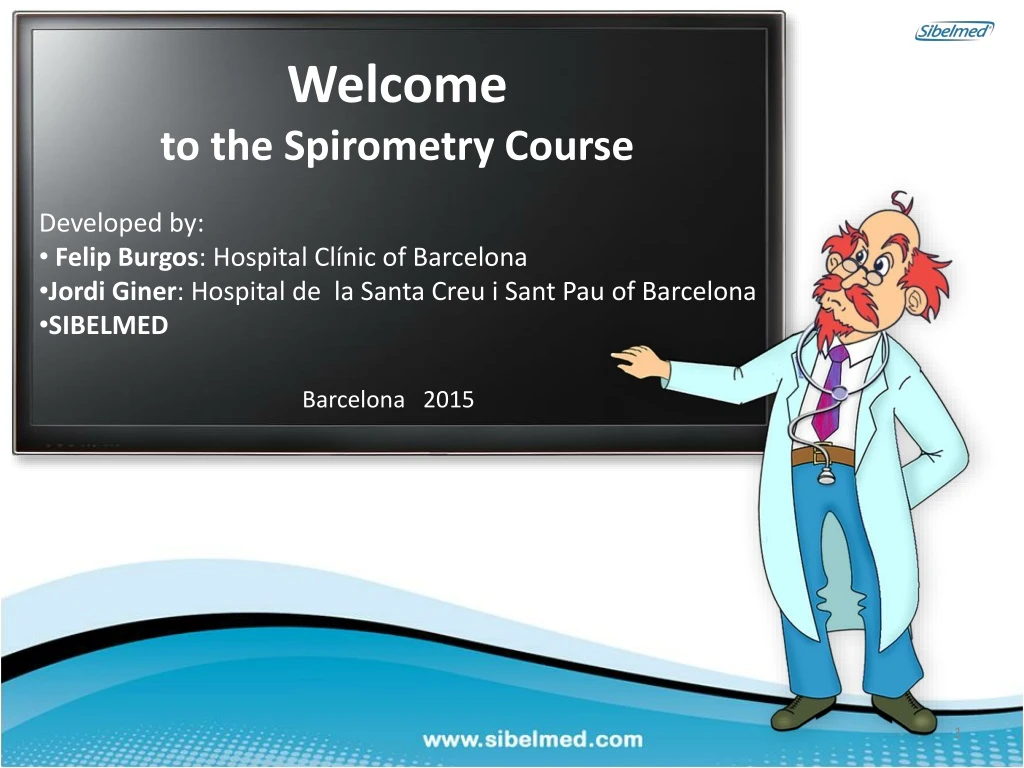 welcome to the spirometry course