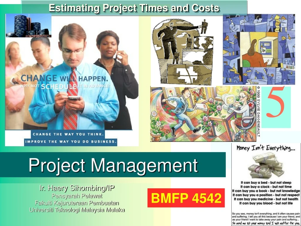 estimating project times and costs
