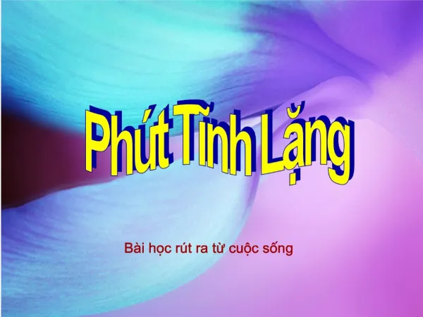 Ph t Tinh Lng