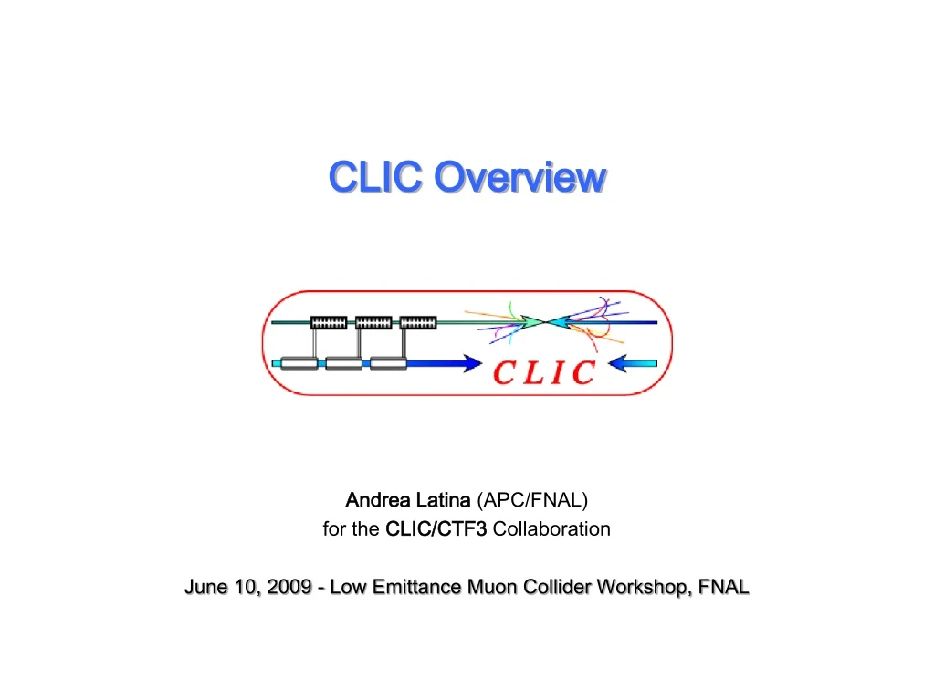clic overview