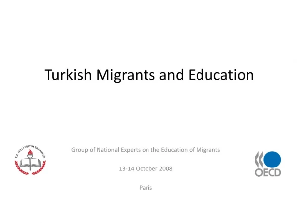 Turkish Migrants and Education