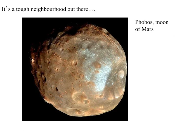 Phobos, moon of Mars