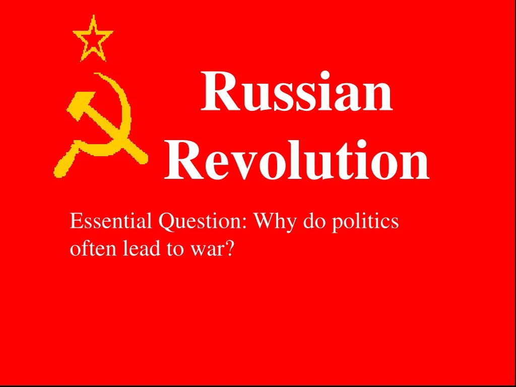 russian revolution