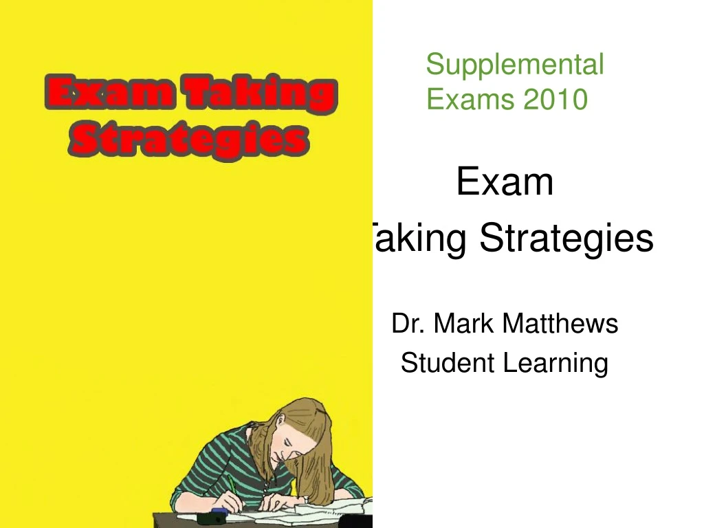 supplemental exams 2010