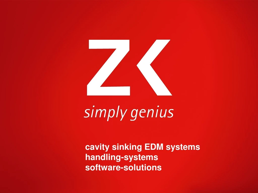cavity sinking edm systems handling systems