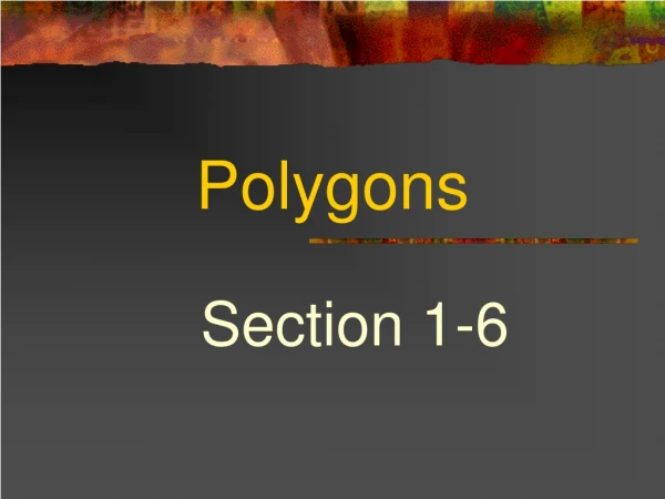 Polygons