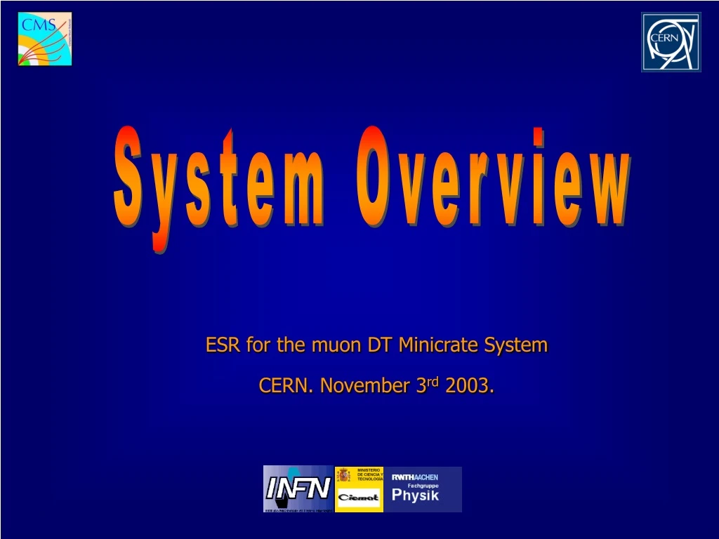 system overview