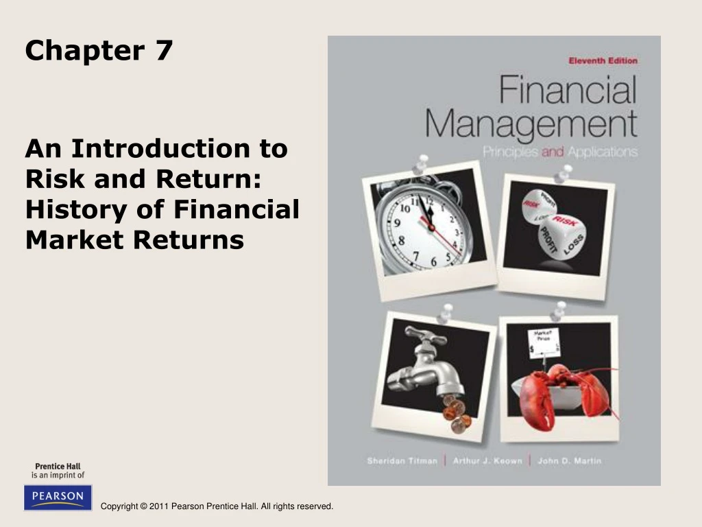 an introduction to risk and return history of financial market returns