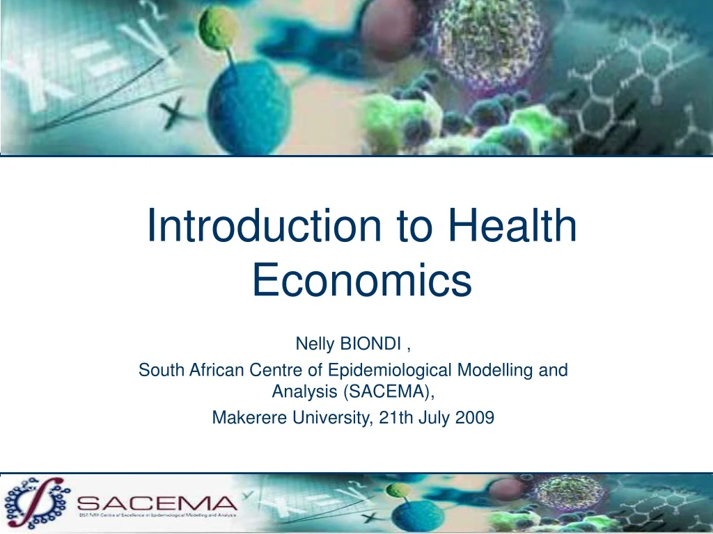 introduction to health economics