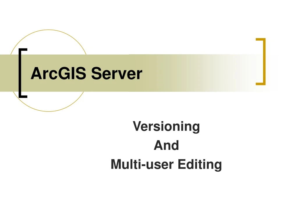 arcgis server