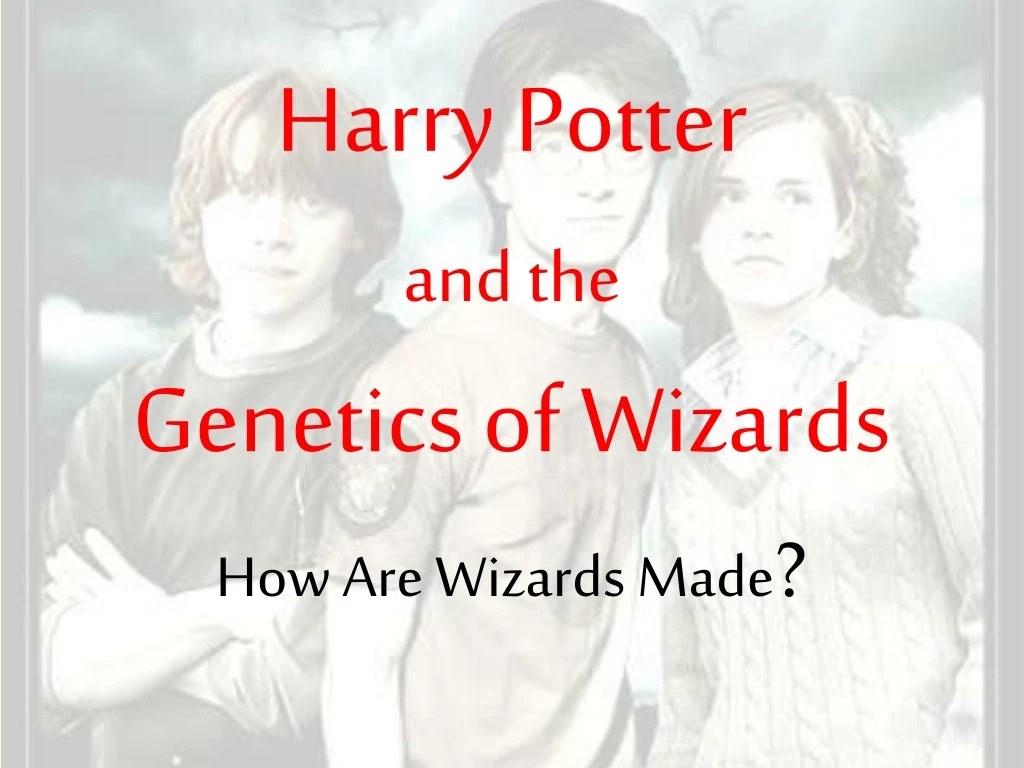 harry potter and the genetics of wizards