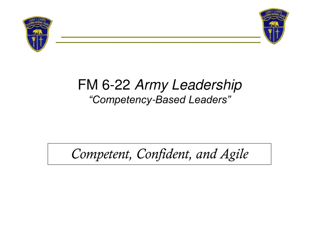 fm 6 22 army leadership competency based leaders