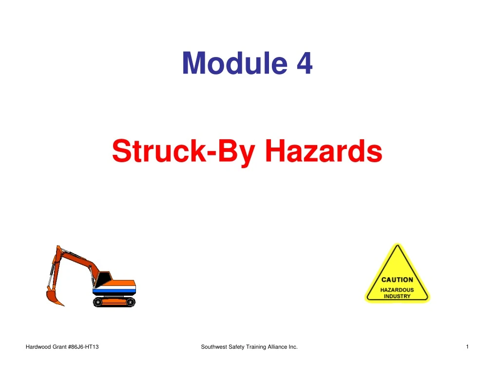 module 4 struck by hazards