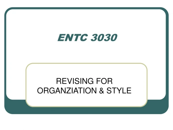 ENTC 3030