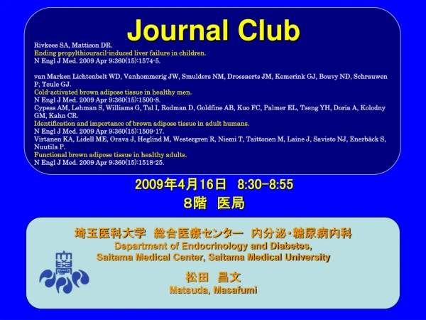 Journal Club