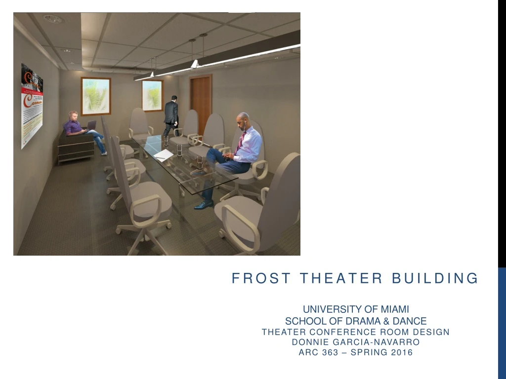 frost theater building university of miami school