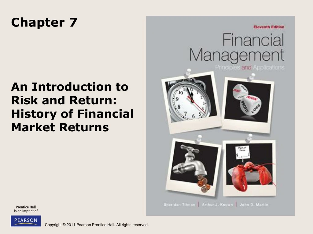 an introduction to risk and return history of financial market returns