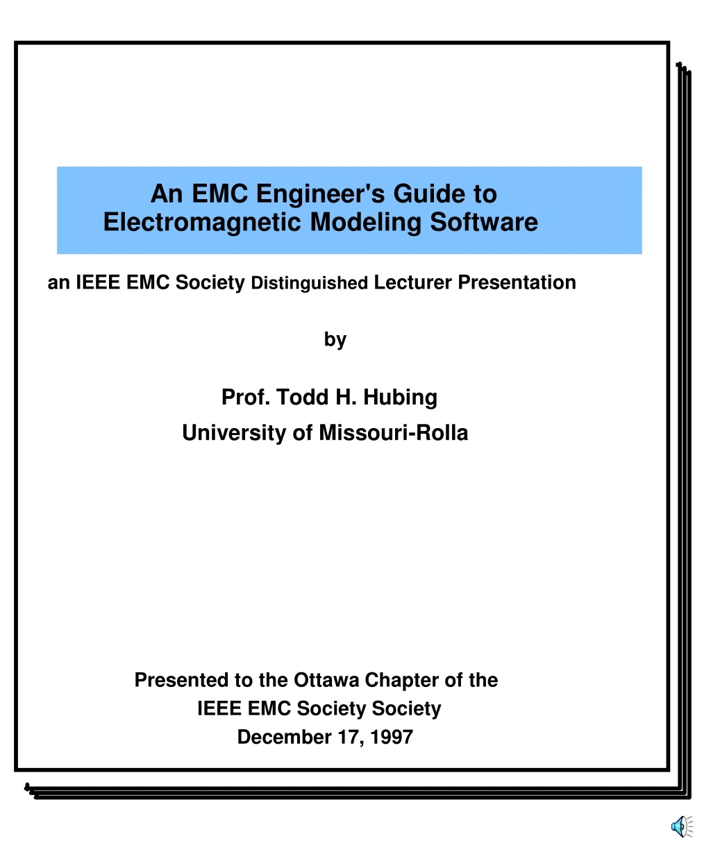 an emc engineer s guide to