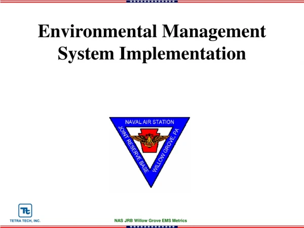Environmental Management System Implementation