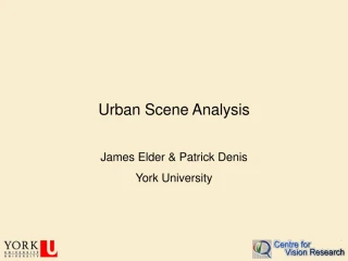 Urban Scene Analysis - slide 1