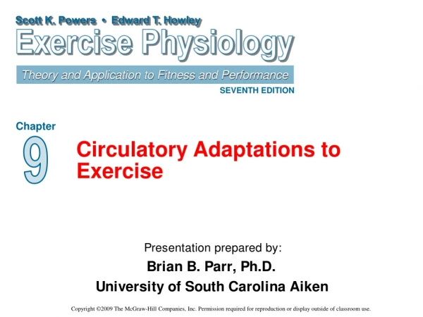 Circulatory Adaptations to Exercise