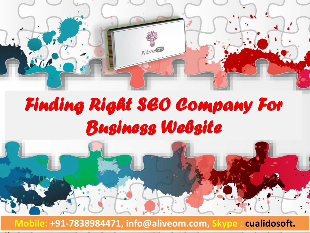 finding right seo company for business website