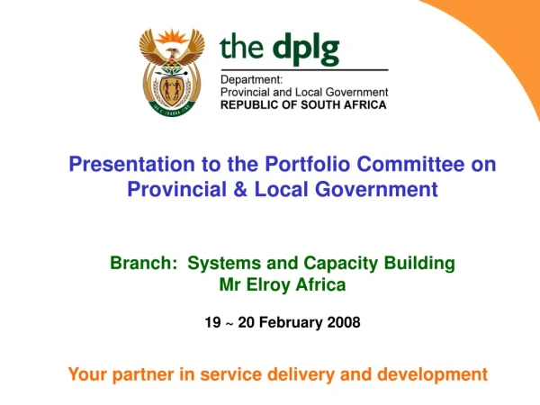 Your partner in service delivery and development