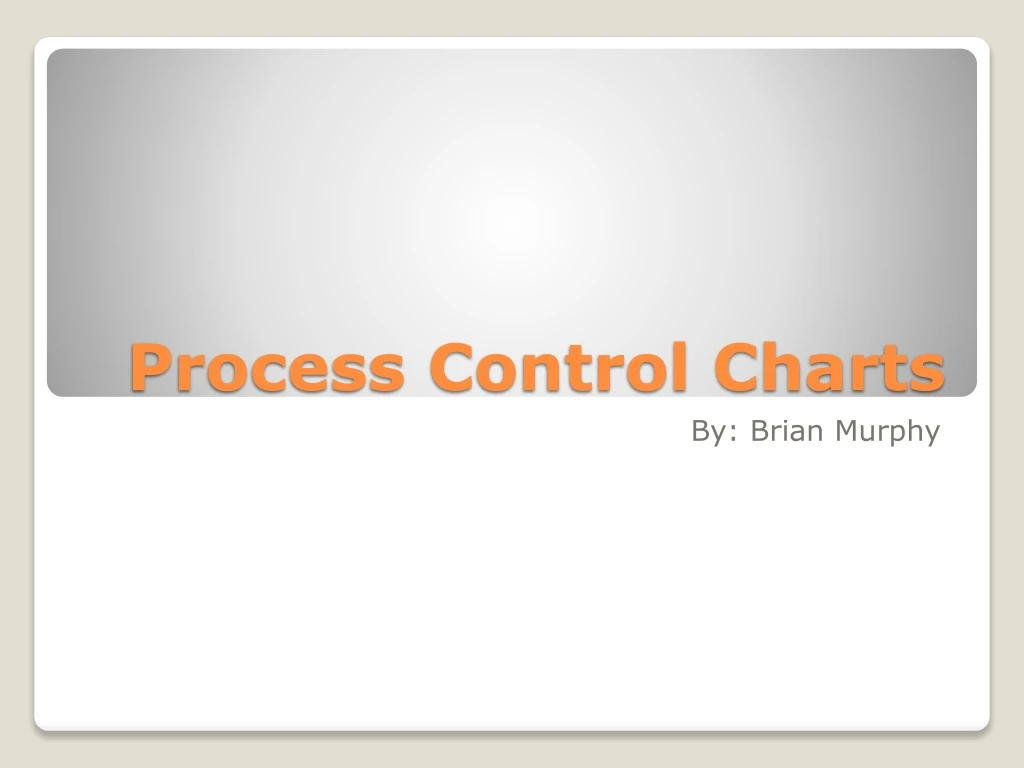 process control charts