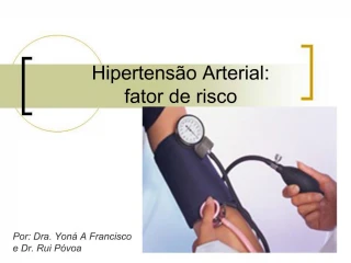Hipertens o Arterial: fator de risco - slide 1