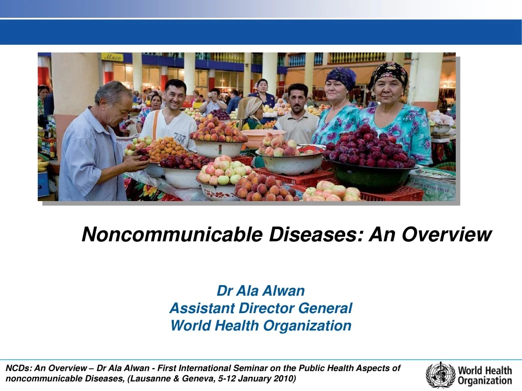 noncommunicable diseases an overview