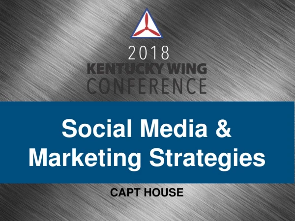 Social Media &amp; Marketing Strategies
